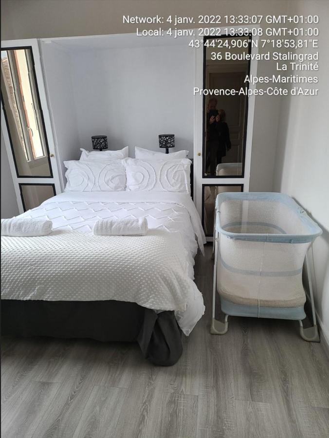 1 Chambre Paisible A La Trinite Proche De Nice Et Monaco Εξωτερικό φωτογραφία